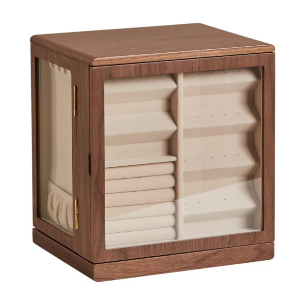 Black Walnut Wooden Jewelry Box