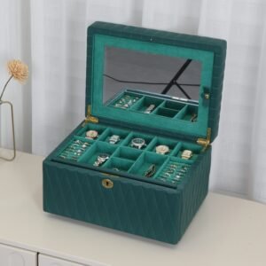 Genuine Leather Jewelry Box