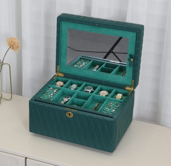 Genuine Leather Jewelry Box