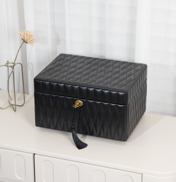 Genuine Leather Jewelry Box